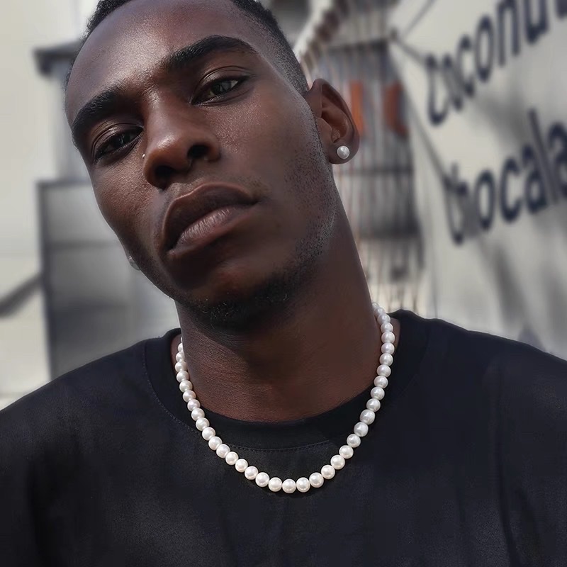 云逸饰家 贝珠项链 6mm 8mm 10mm 男女通用款 基础款项链