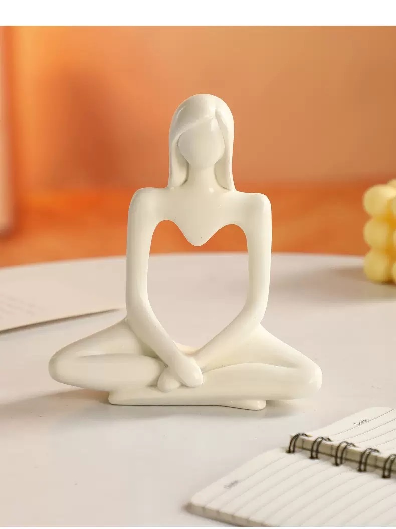 Nordic style simple art abstract figure ornaments detail image 10