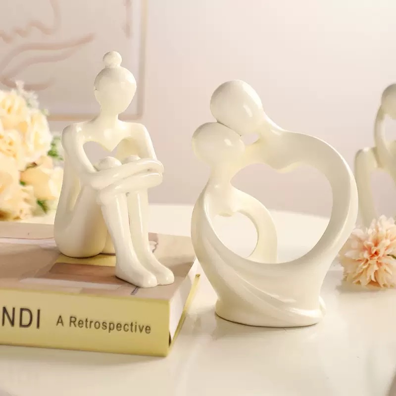 Nordic style simple art abstract figure ornaments Specification image