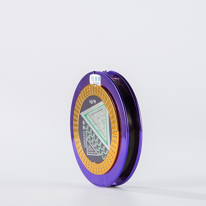 SUPER黑坑鱼线主线+子线50+50米尼龙线原丝钓鱼线鱼线渔具渔具垂钓用品