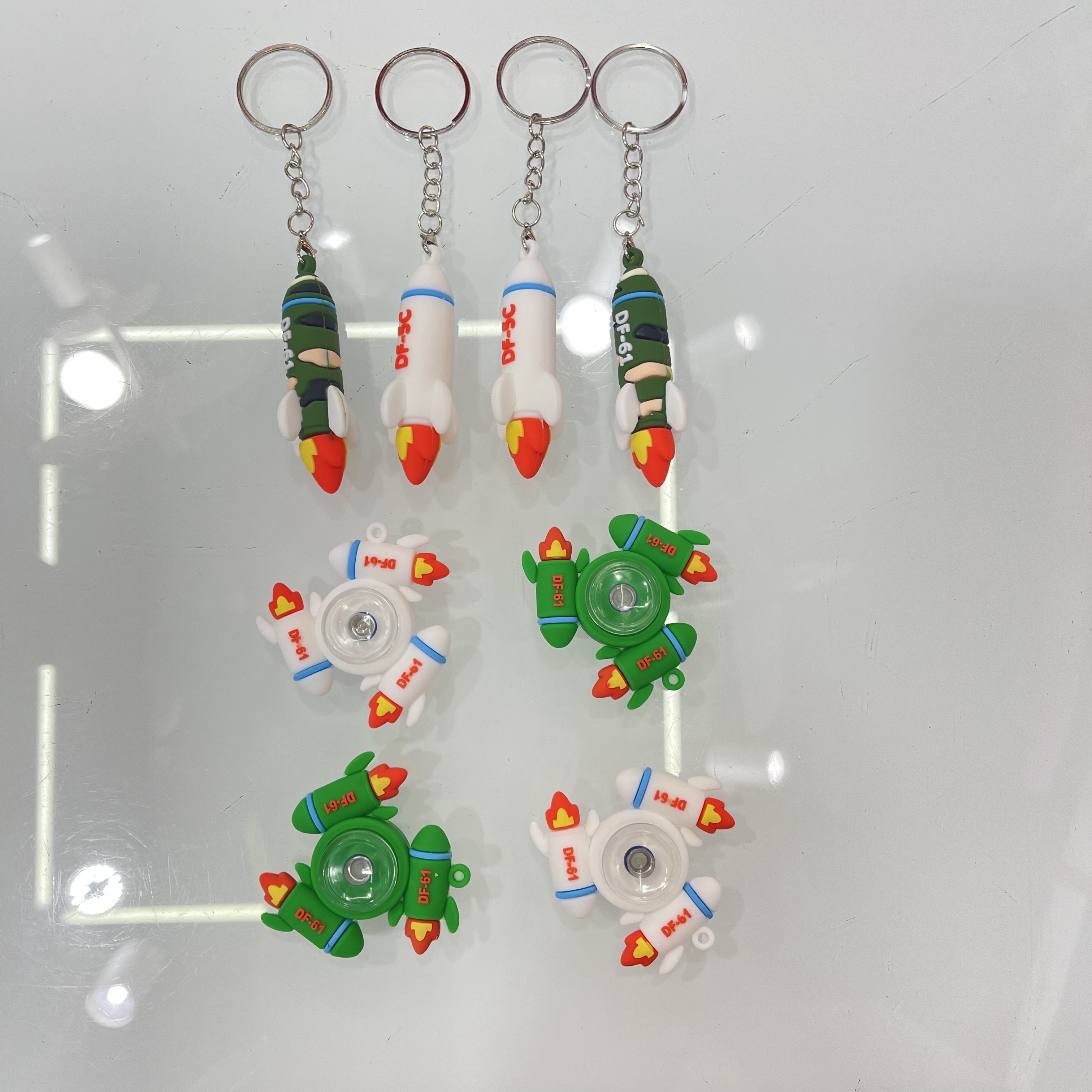 火箭 钥匙扣钥匙扣钥匙扣配件钥匙挂奶茶杯钥匙扣