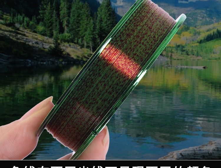 德国原丝尼龙斑点线魔幻斑伪装隐形强拉力鱼线主线详情图3