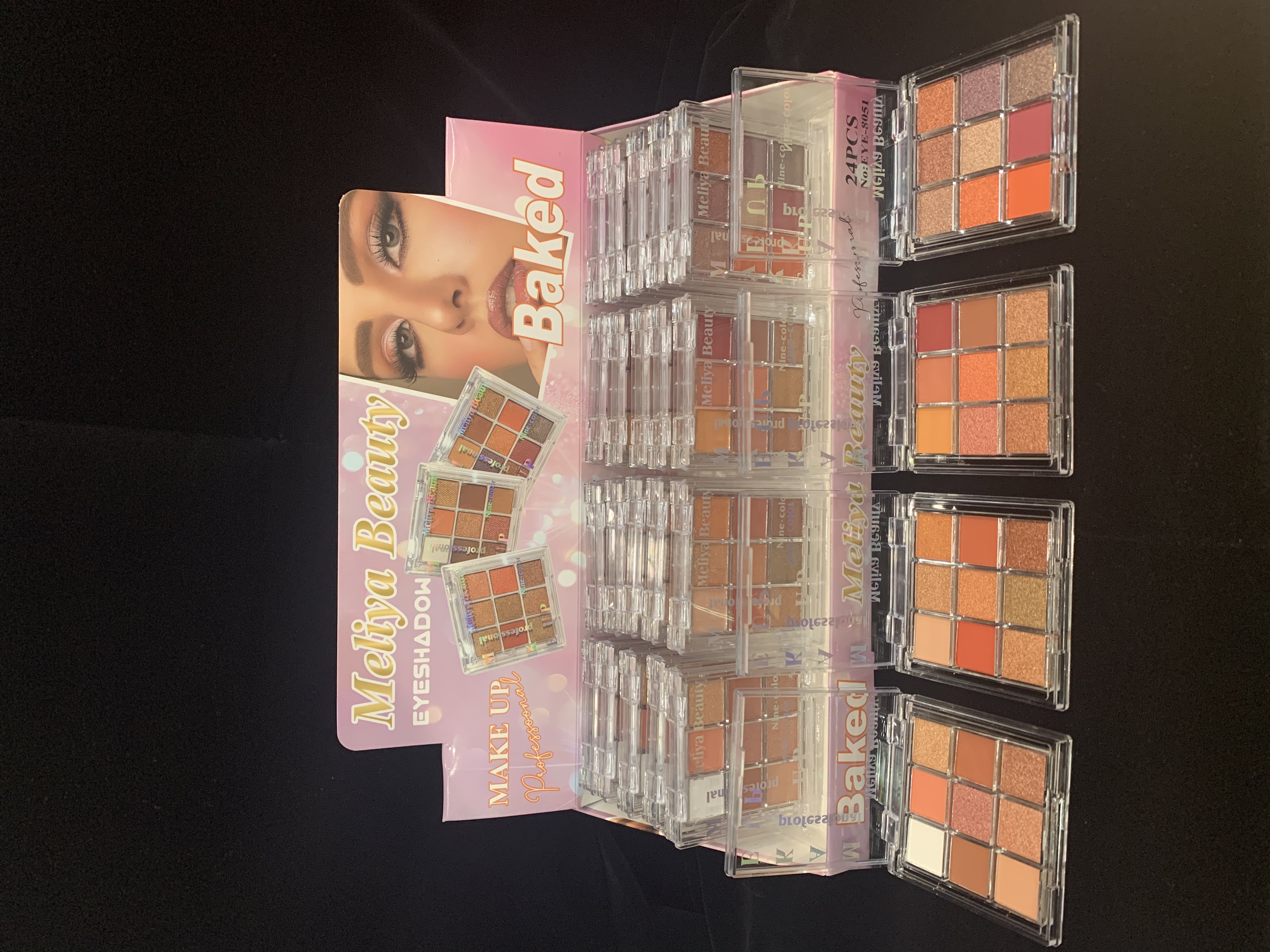 Meliyabeauty 大地色9色眼影 眼部彩妆化妆品Makeup产品图