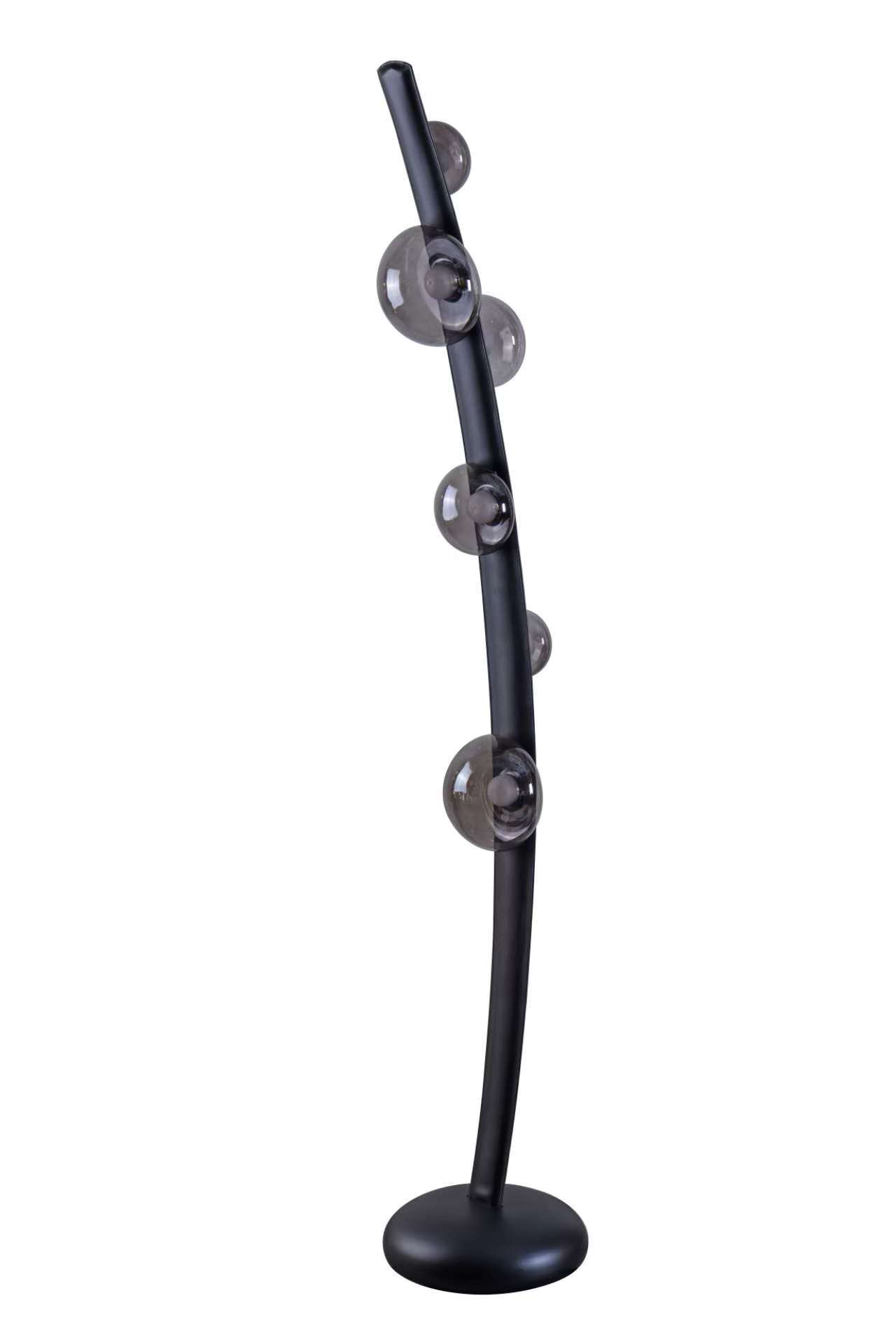 High-end floor lamps and table lamps made of glass and iron detail image 2