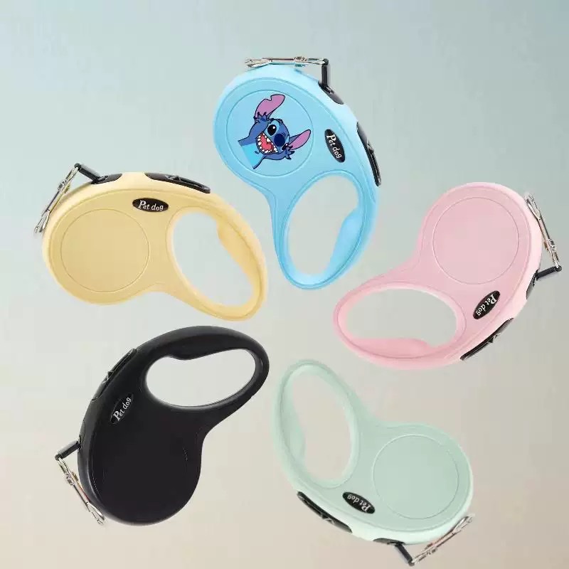 The best-selling pet leash is specially designed for small dogs, teddy and Bichon Frise. The automatic telescopic leash is smooth and does not get stuck