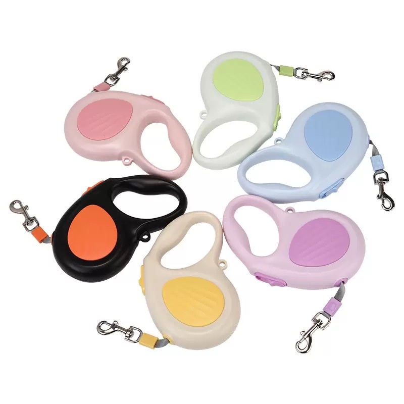 新款狗牵引器自动伸缩狗链子中大型犬户外外出遛狗绳现货批发