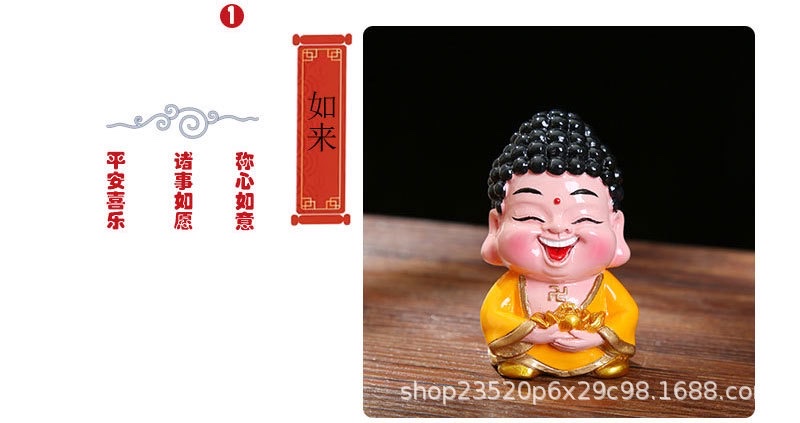 The God of Wealth figurine, a resin decorative item for attracting wealth, a living room decoration for the Five Paths Holy Lord, a gift for the opening of a new home and a store detail image 5