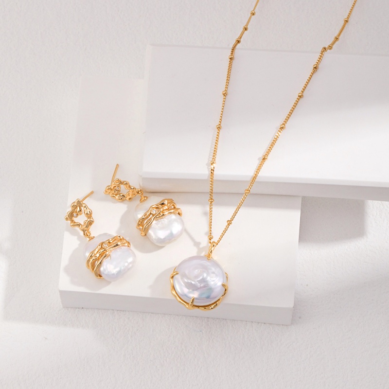 S925 silver Pearl necklace: A light luxury, high-end and versatile gift for your girlfriend Item Picture