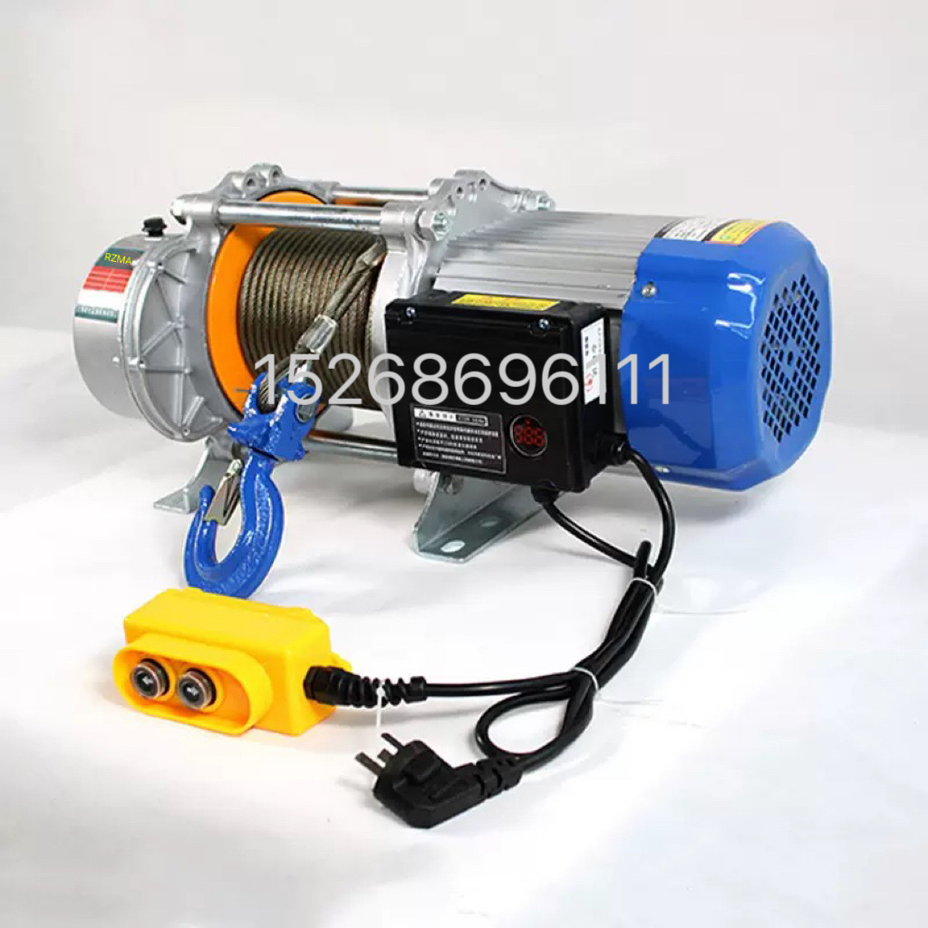 Electric hoist, multi-functional 380v winch, 1-ton hoist, 220v household hoist, electric lifting hoist, electric hoist