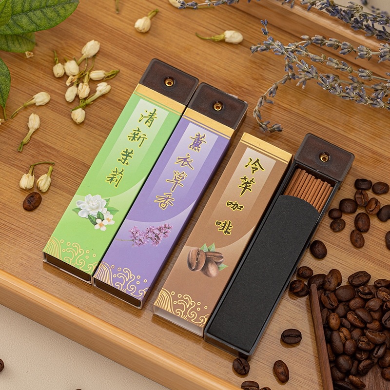 10.5厘米咖啡香薰衣草袖子香情绪香薰香沉香线香图