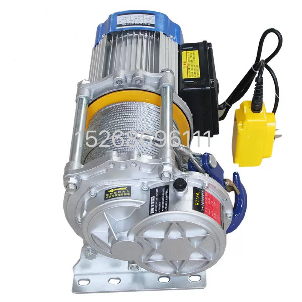 Electric hoist, multi-functional 380v winch, 1-ton hoist, 220v household hoist, electric lifting hoist, electric hoist detail image 9