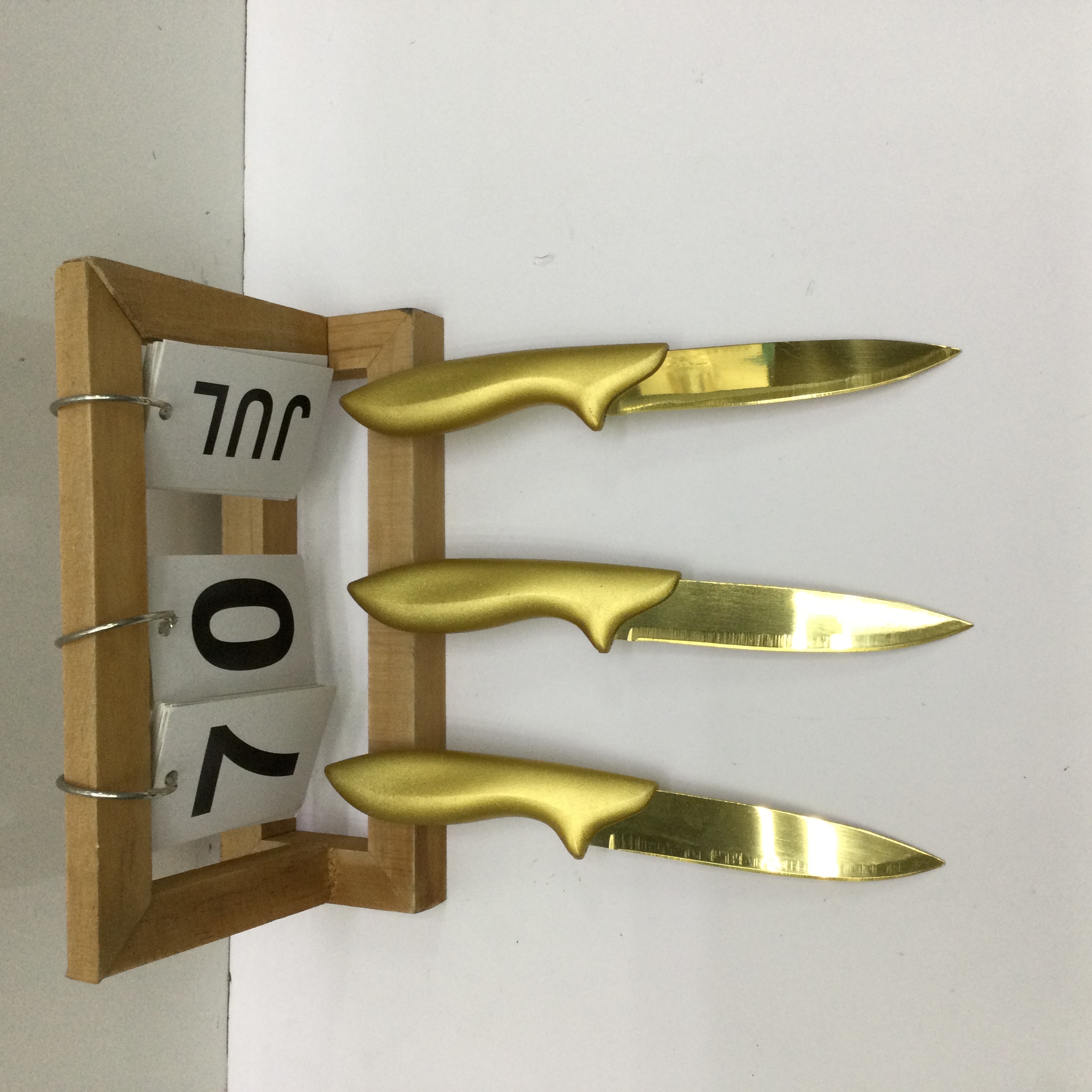 金色双面利口22号金色柄刀壳