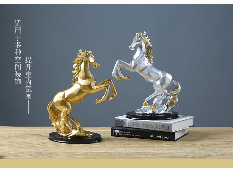 European-style home ornaments, housewarming and opening gifts, immediate success, living room and office handicrafts, resin ornaments detail image 7