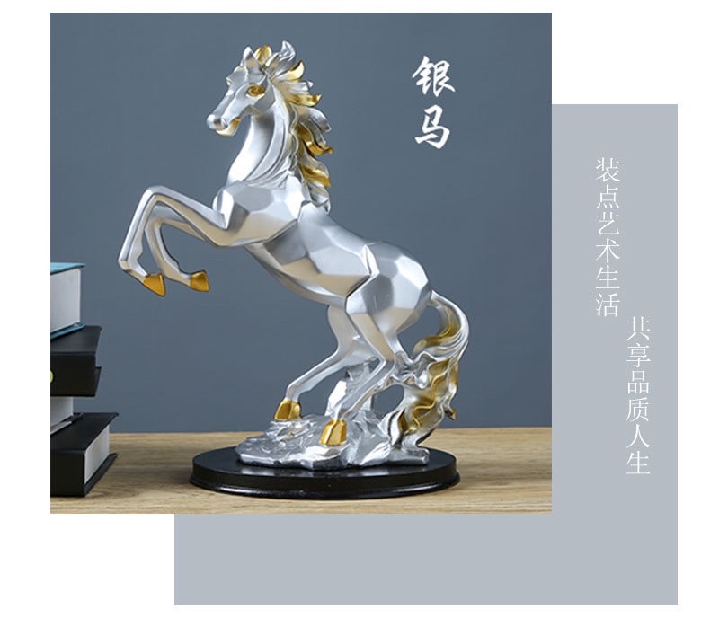 European-style home ornaments, housewarming and opening gifts, immediate success, living room and office handicrafts, resin ornaments detail image 4