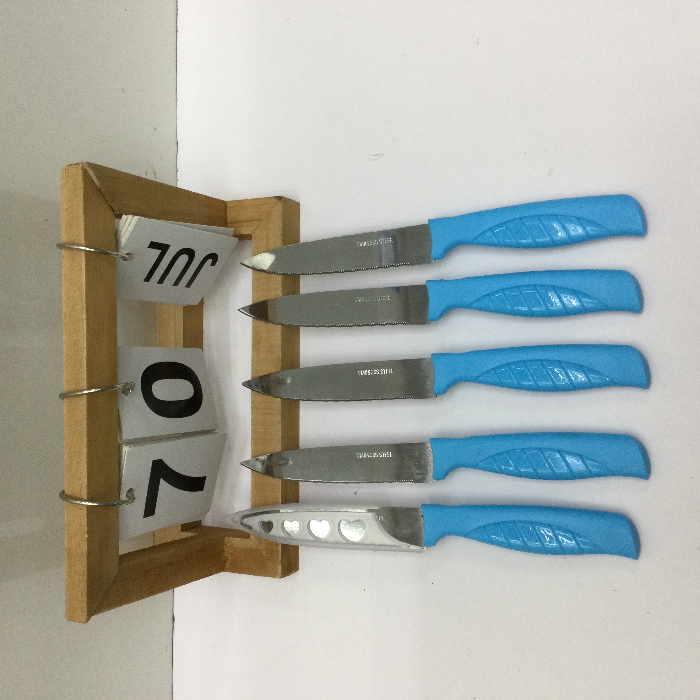 单面牙口2号柄彩色刀壳