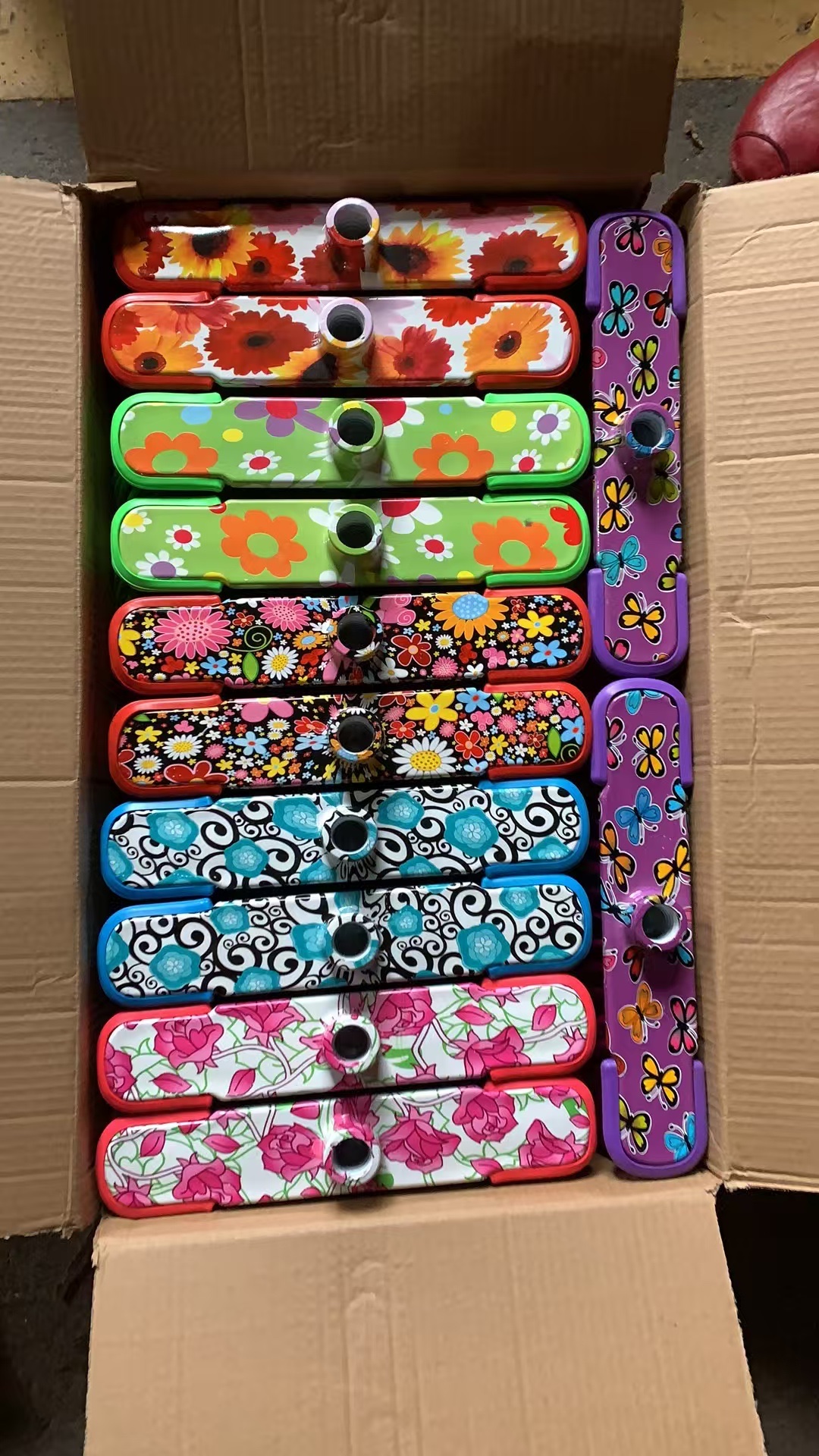 热销外贸家用扫把印花扫把花色扫把