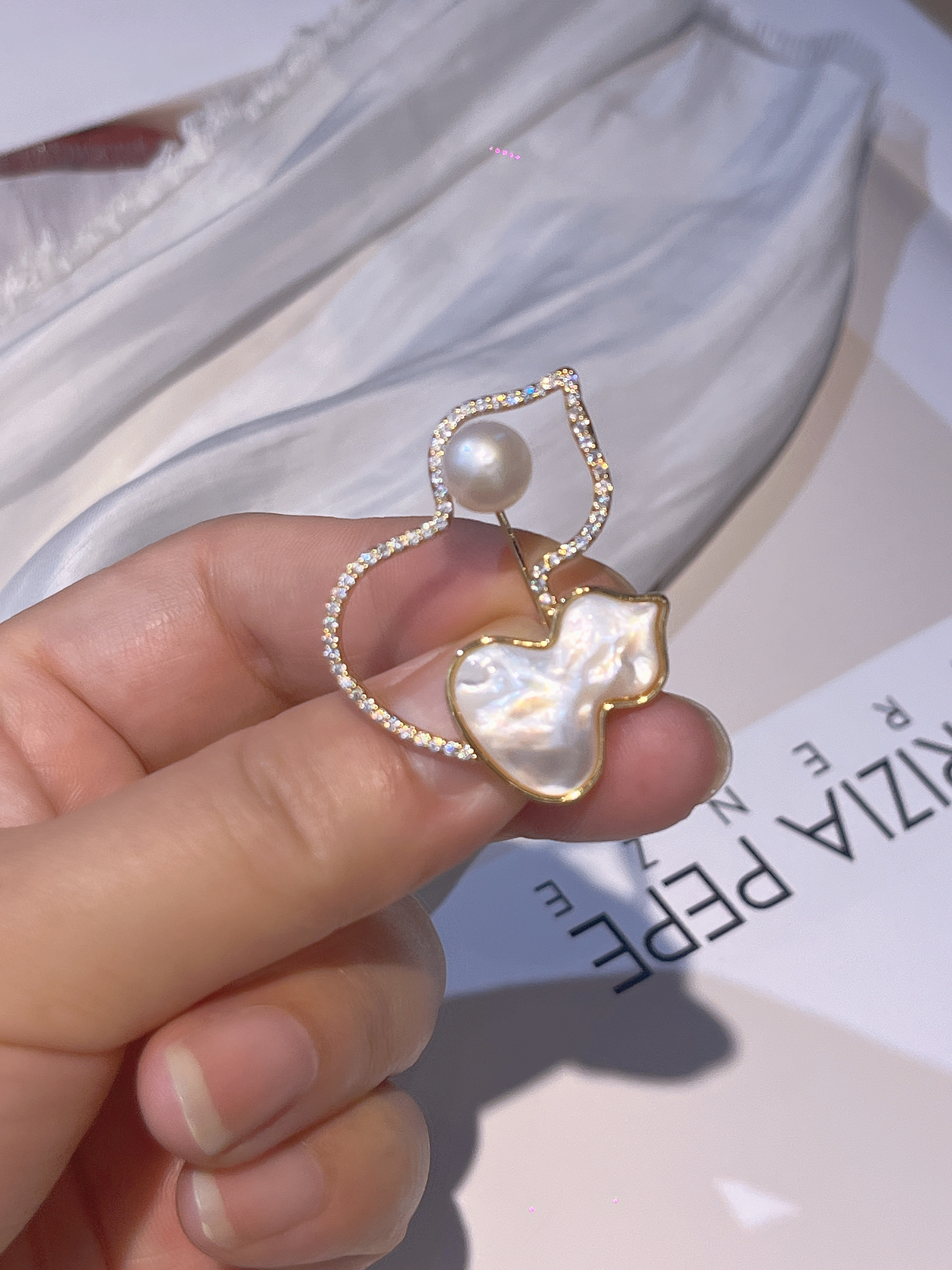 胸针女圣诞公仔链条胸针时尚别致饰品配件礼物赠品多款任选胸针胸针女详情图3