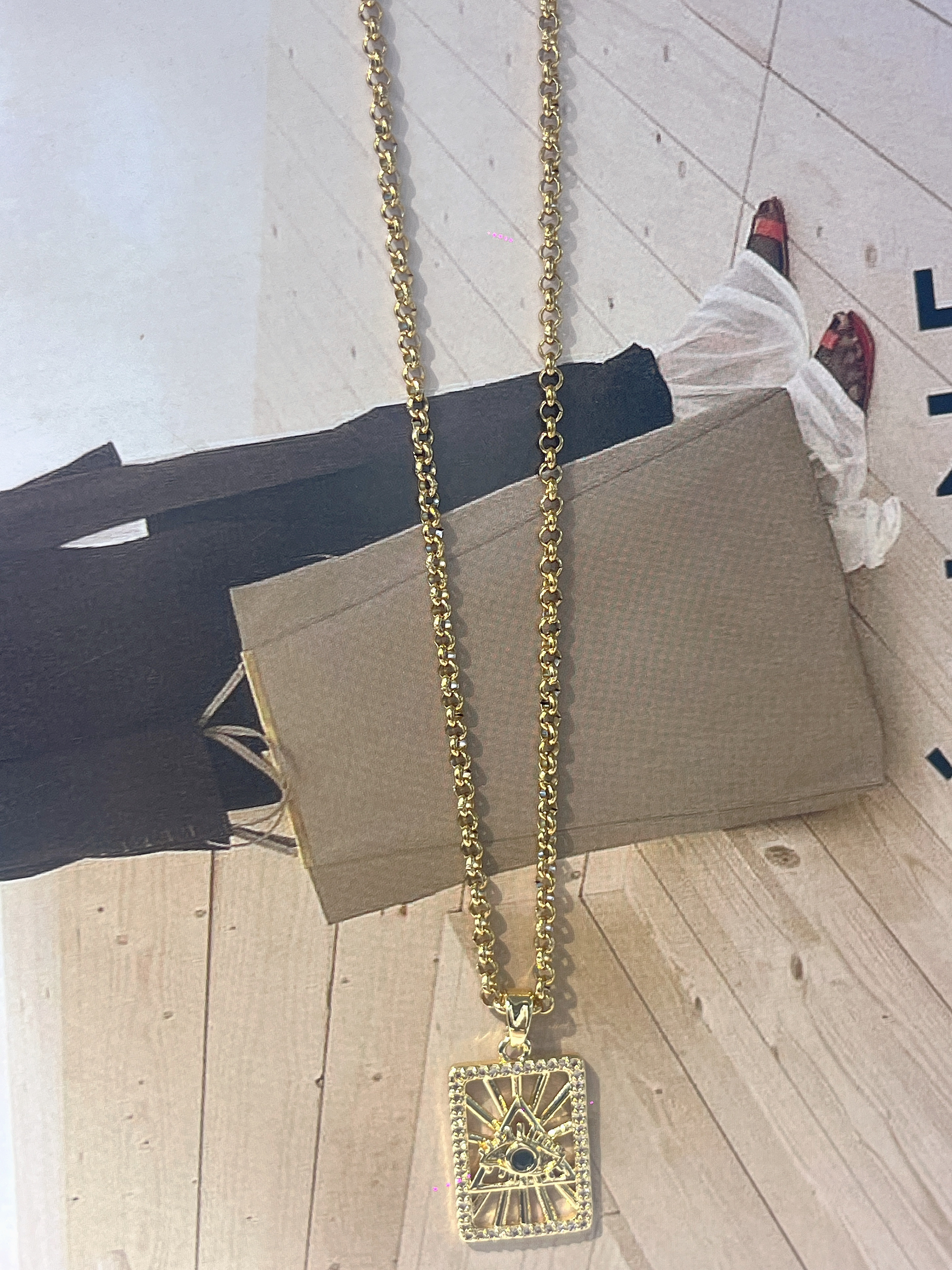 钛钢项链御姐风流行饰品 原创设计项链