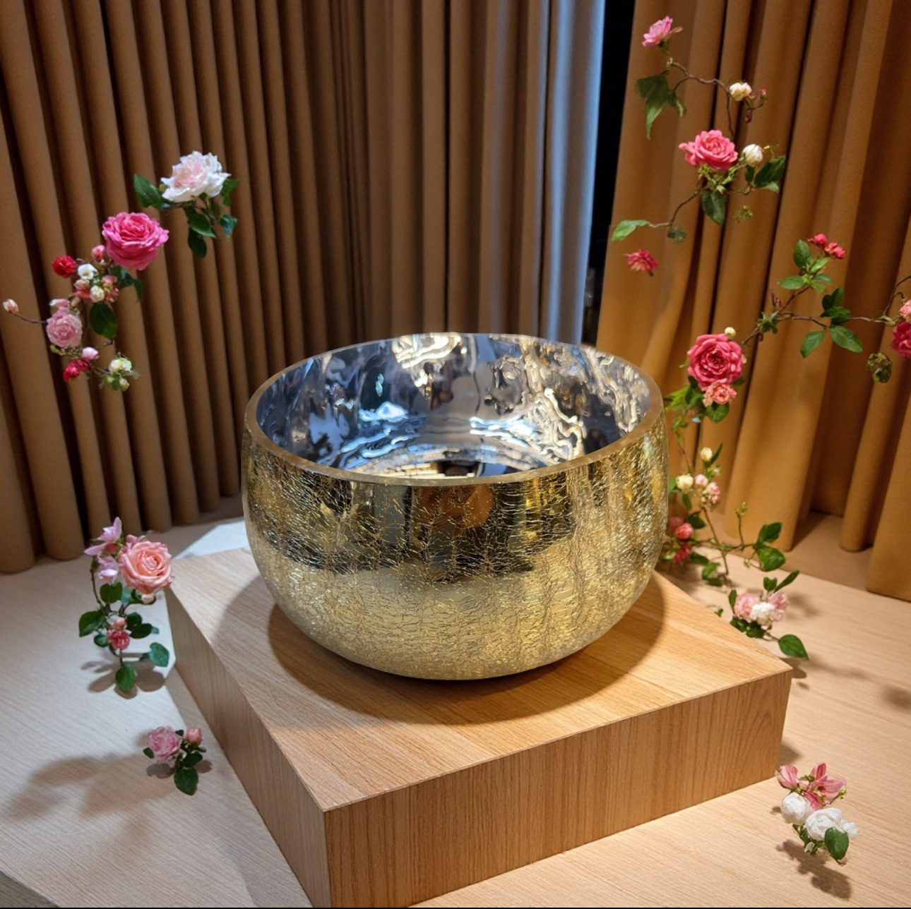 玻璃花瓶拉丝陶瓷花瓶摆件纸花瓶家居装饰创意插花用品多款可选