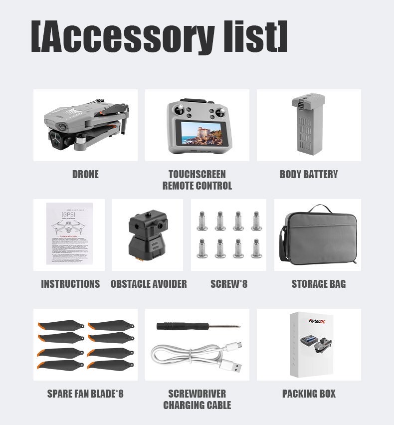 无人机航拍飞机高清遥控无人机GPs无人机飞行器便携便携式航拍设备详情13