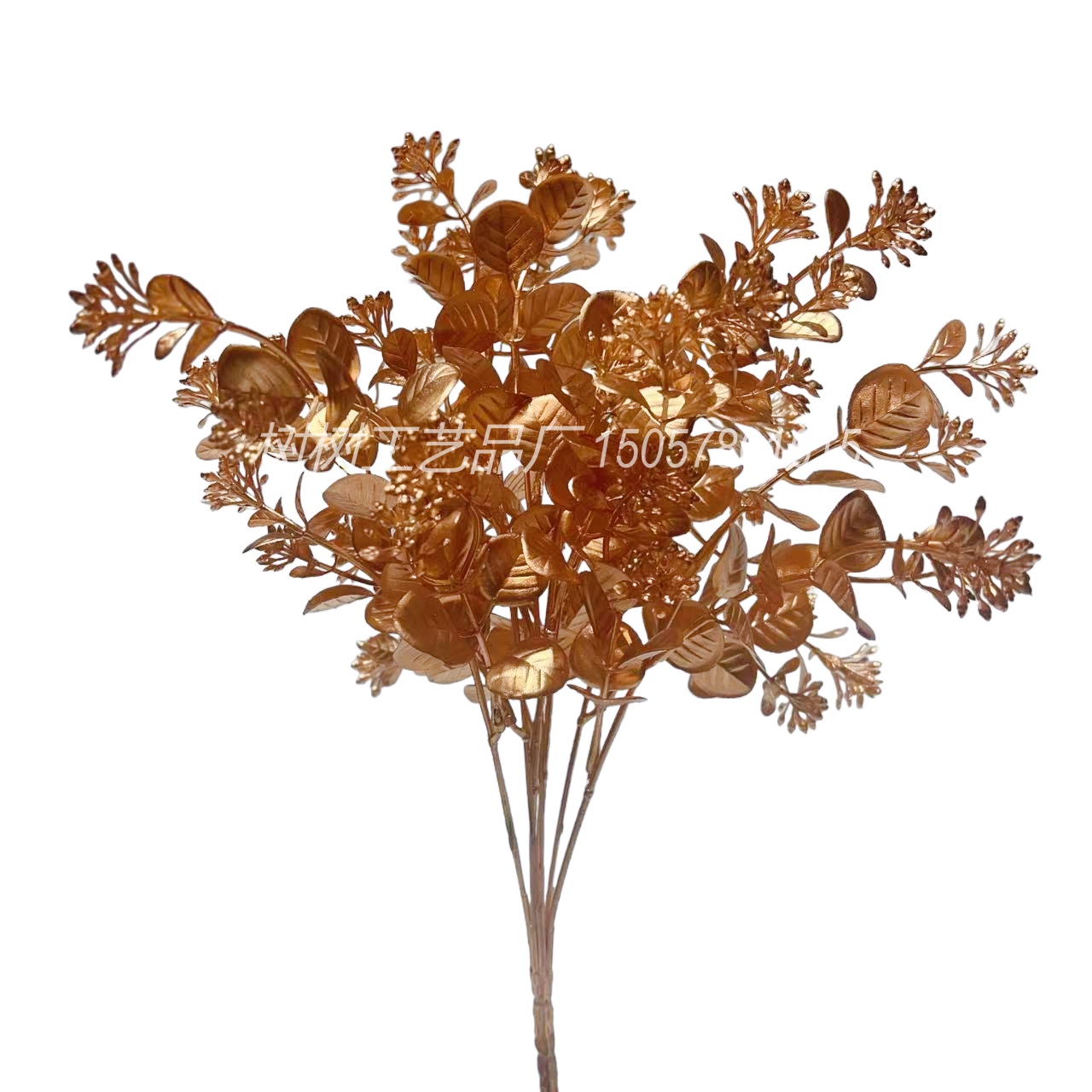 Golden bunches of dandelion artificial flowers, Christmas flowers, home decoration, Christmas flower accessories, New Year gift accessories, artificial flowers, artificial flowers detail image 7
