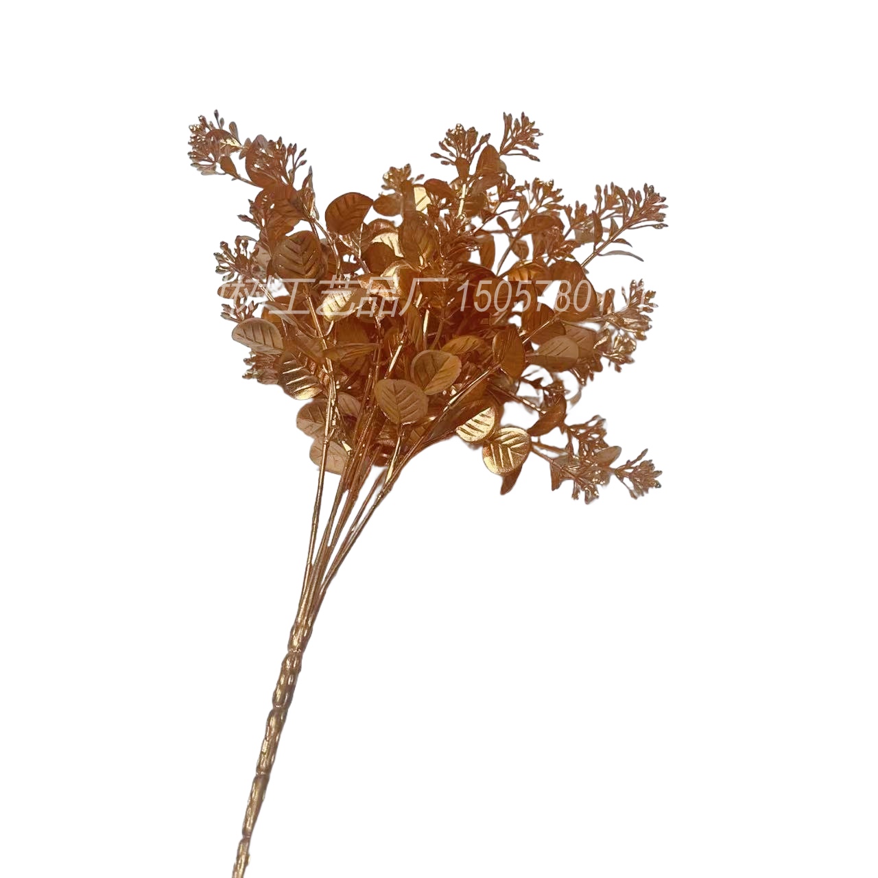 Golden bunches of dandelion artificial flowers, Christmas flowers, home decoration, Christmas flower accessories, New Year gift accessories, artificial flowers, artificial flowers detail image 3
