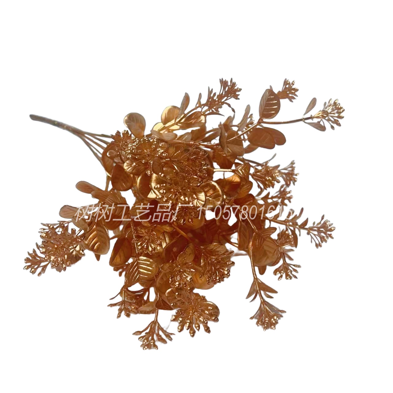 Golden bunches of dandelion artificial flowers, Christmas flowers, home decoration, Christmas flower accessories, New Year gift accessories, artificial flowers, artificial flowers Application Scenario