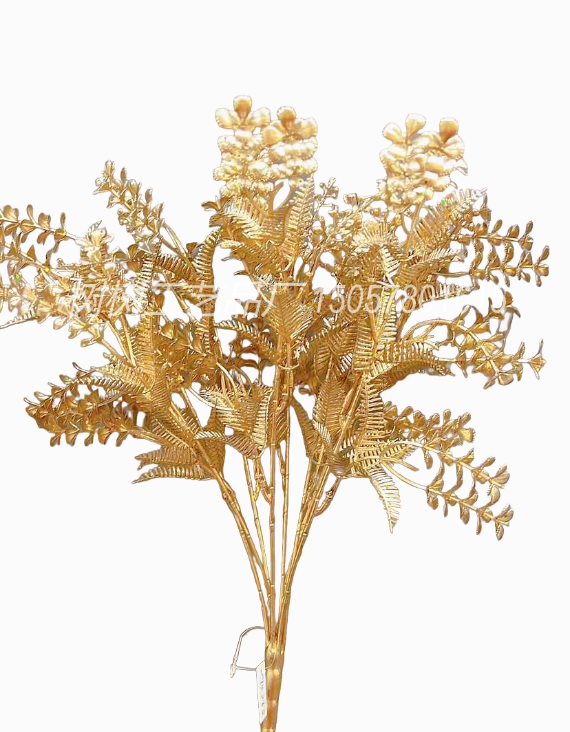 Artificial flowers, golden artificial flowers, Christmas flowers, home decoration, Christmas flower accessories, New Year gift accessories, handcrafted flowers, artificial flowers