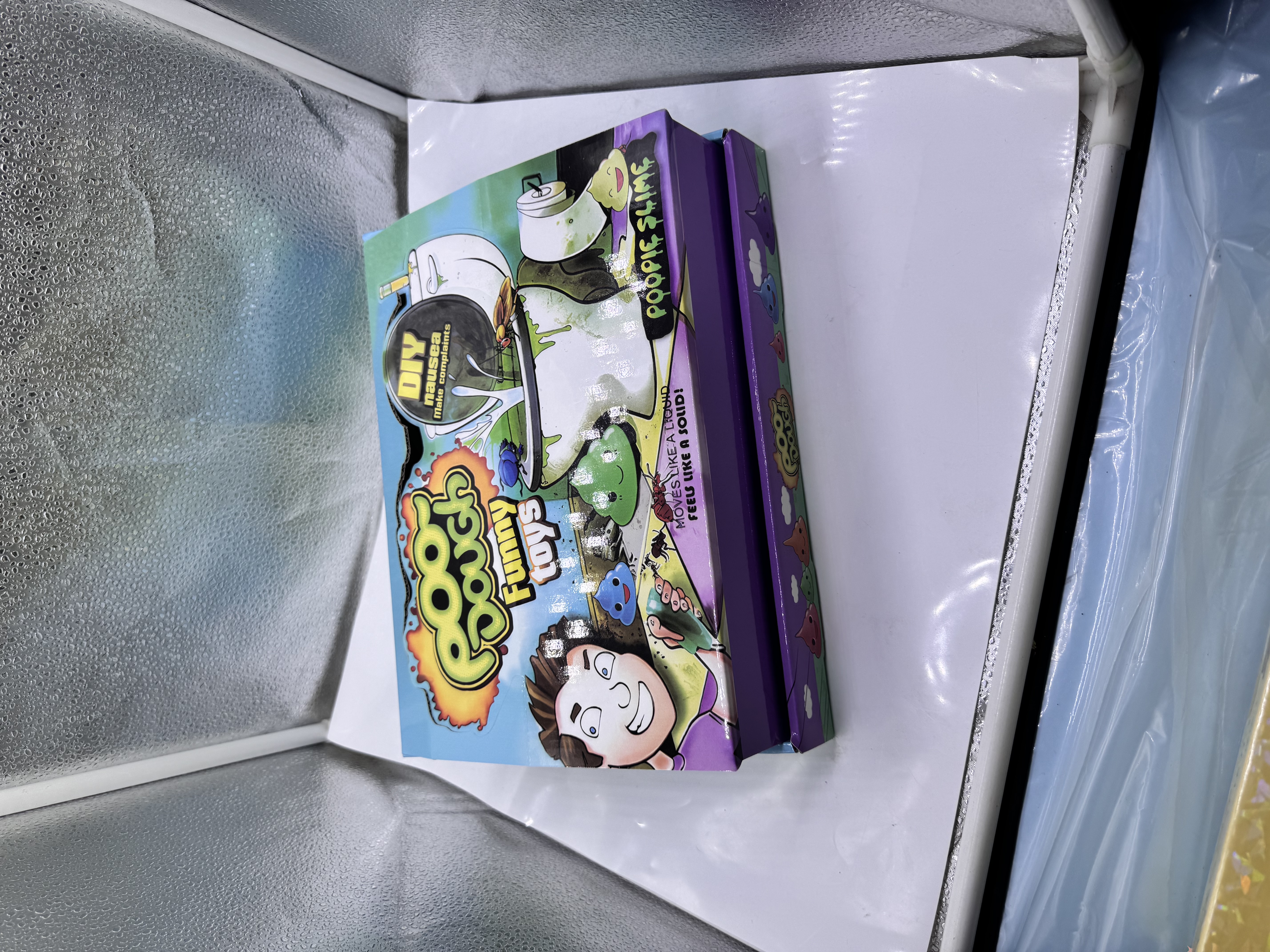 低硼大便史莱姆 整蛊玩具发泄瞪眼趣味 珠光鼻涕胶娱乐休闲玩具