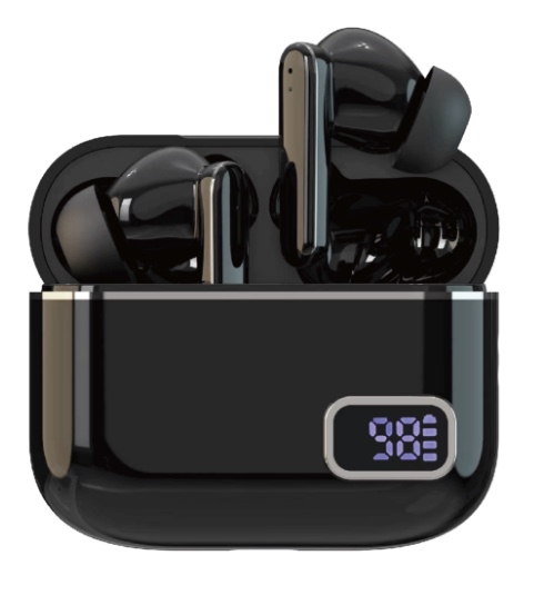 Bluetooth Wireless Headphones Enc+Ancled Display Tw33 details Picture