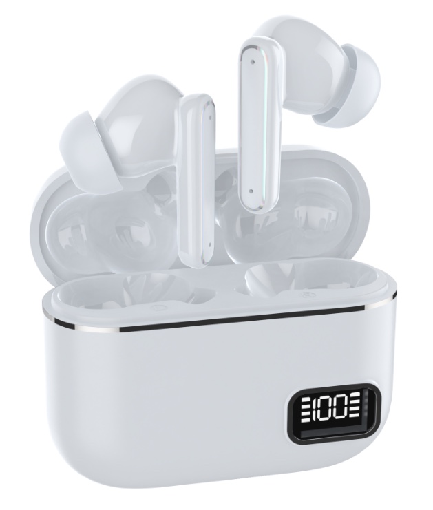 Bluetooth Wireless Headphones Enc+Ancled Display Tw33