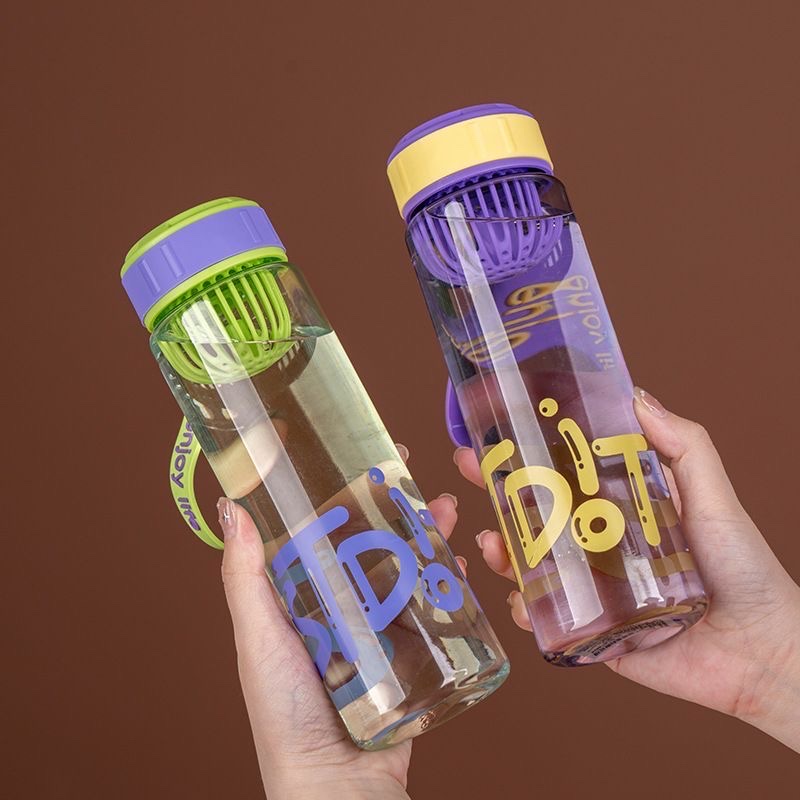 The new portable cup has a high level of appearance. It is a sports cup for students at work, shockproof, heat-resistant, hand-held and equipped with a tea strainer Item Picture