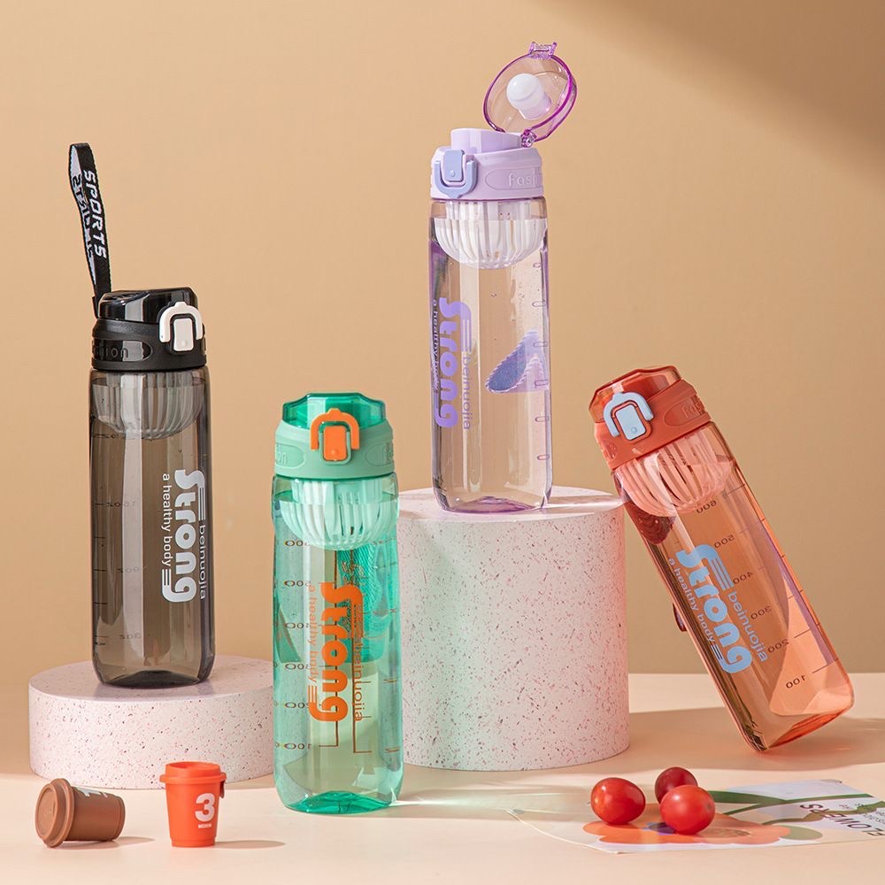Yiyun sports plastic water cups are portable, durable, simple and convenient for both male and female students. They come in multiple capacities and colors details Picture