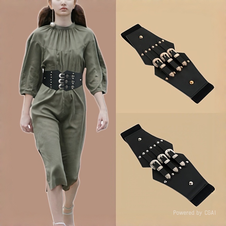 إن حزام السيدة إني، الذي يجمع بين مجموعة من الأحزمة، يصمم الحزمة الرياضية للسيدات، detail image 3