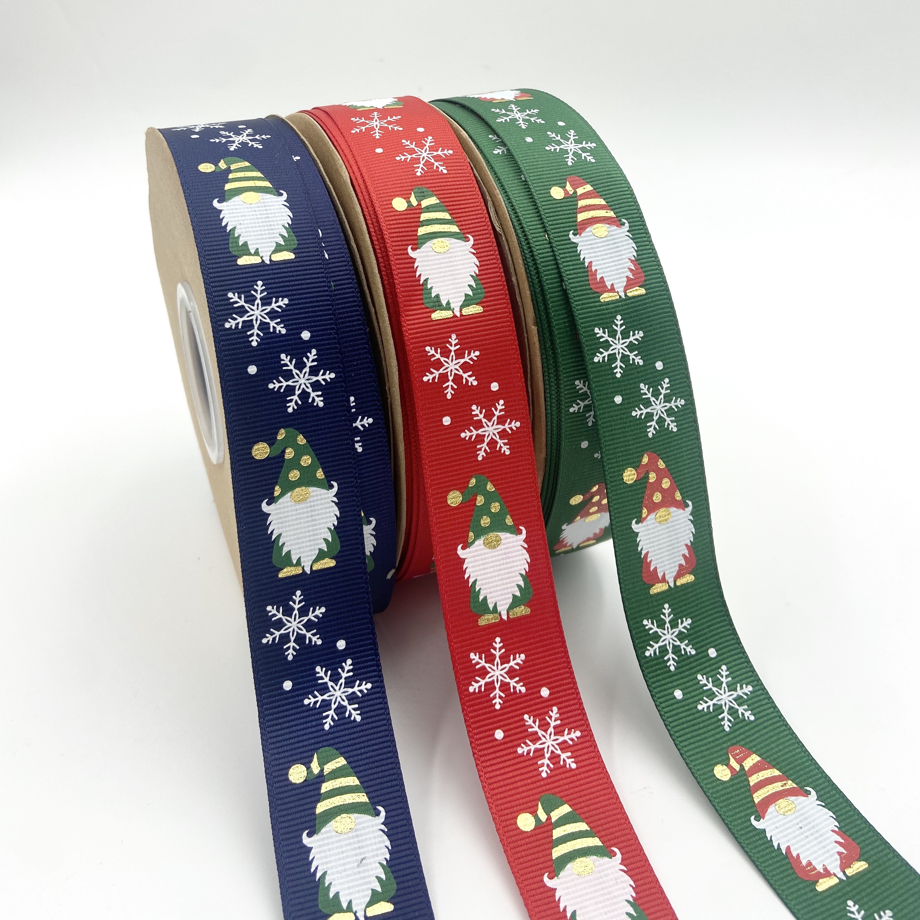 Ribbon printing, precise color registration, three-color hot stamping process, supports custom logo, checkered tape, gold scallion tape, PP webbing, multi-color decorative, handcrafted material, packaging tape, DIY supplies webbing Item Picture