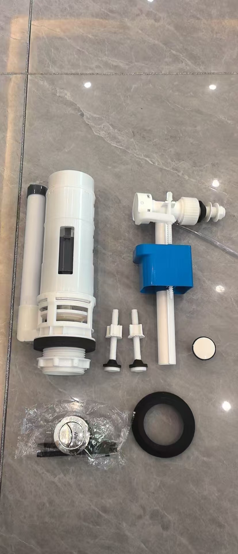水箱洁具多功能冲洗箱卫生间配件家用便捷耐用清洁用品  测进水洁具