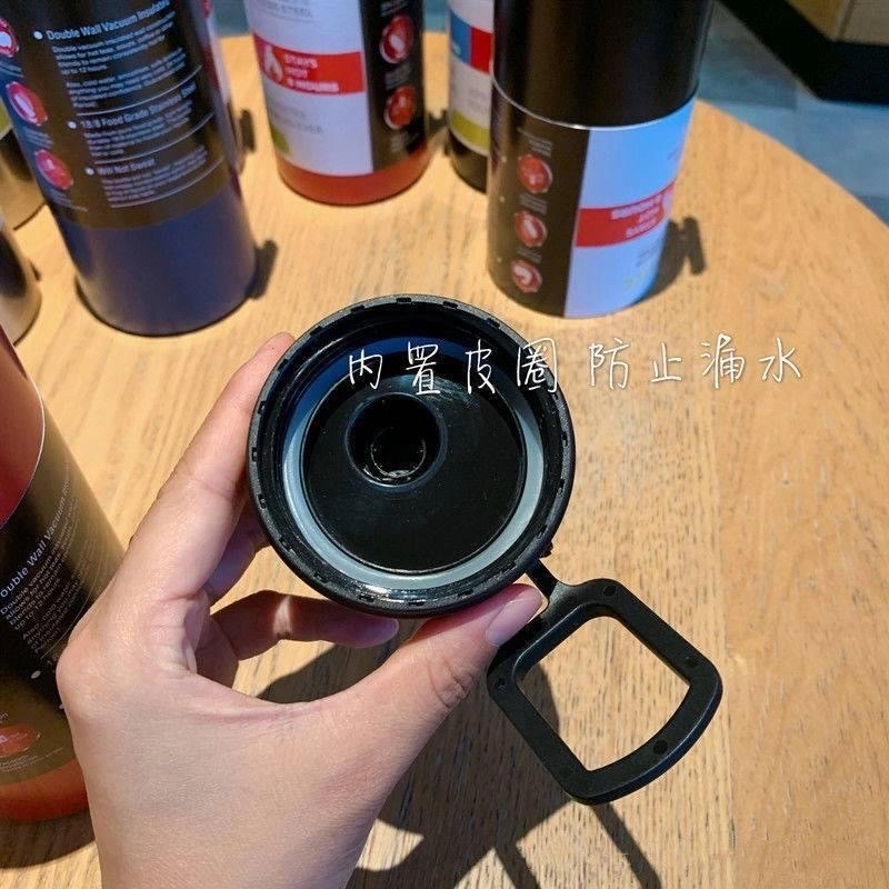Stainless steel space kettle, insulated cup, large-capacity sports water bottle, fire extinguisher, portable hand-held travel car water cup detail image 5