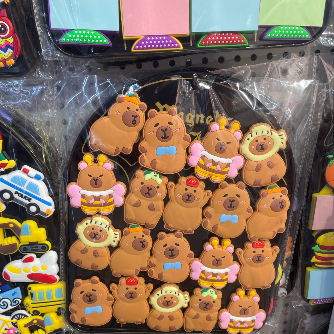 创意板装冰箱贴卡通女款2025定制个性装饰厨房贴纸