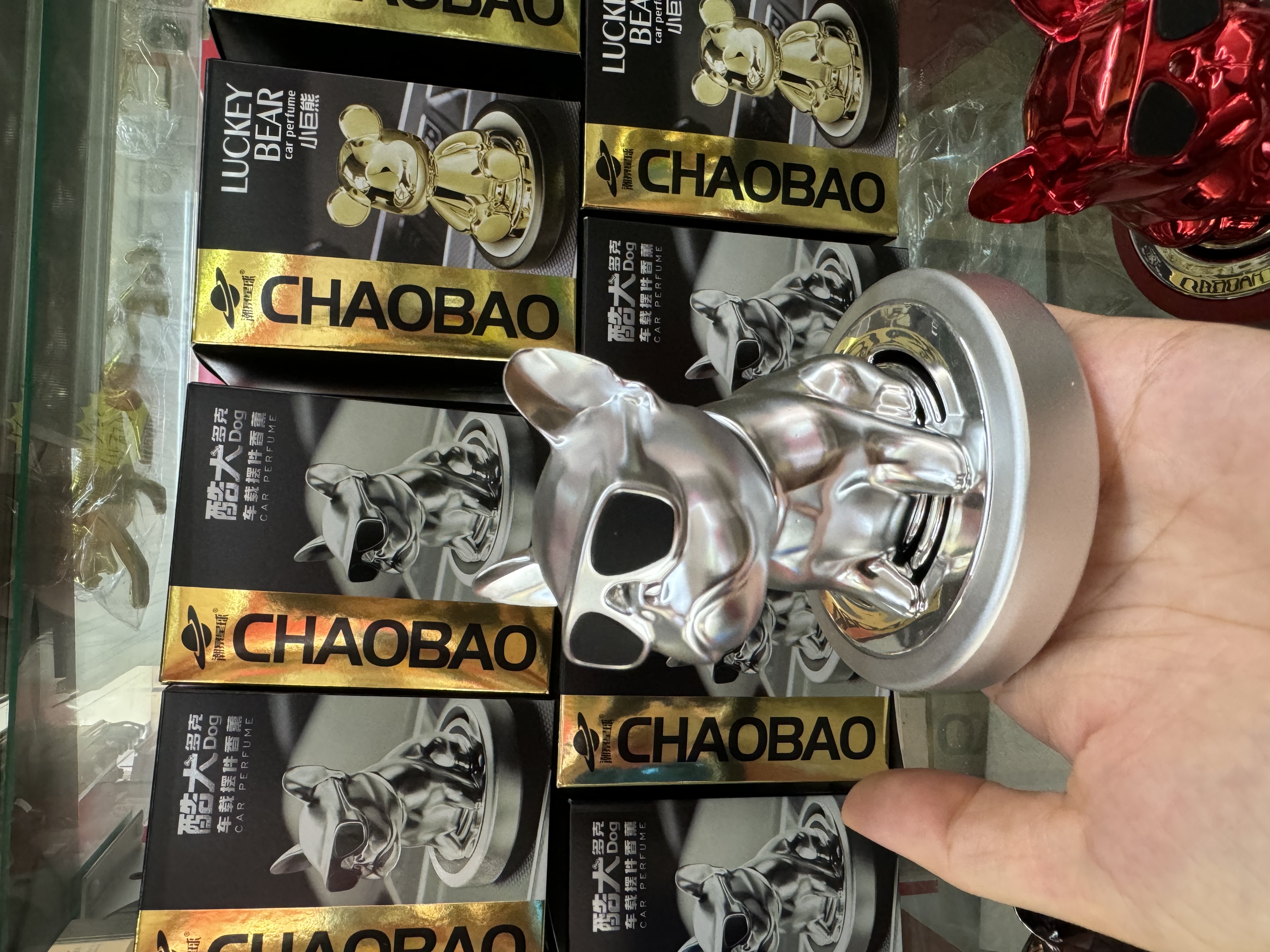 汽车摆件车载香薰摆件酷犬车载摆件汽车装饰合金摆件详情图6