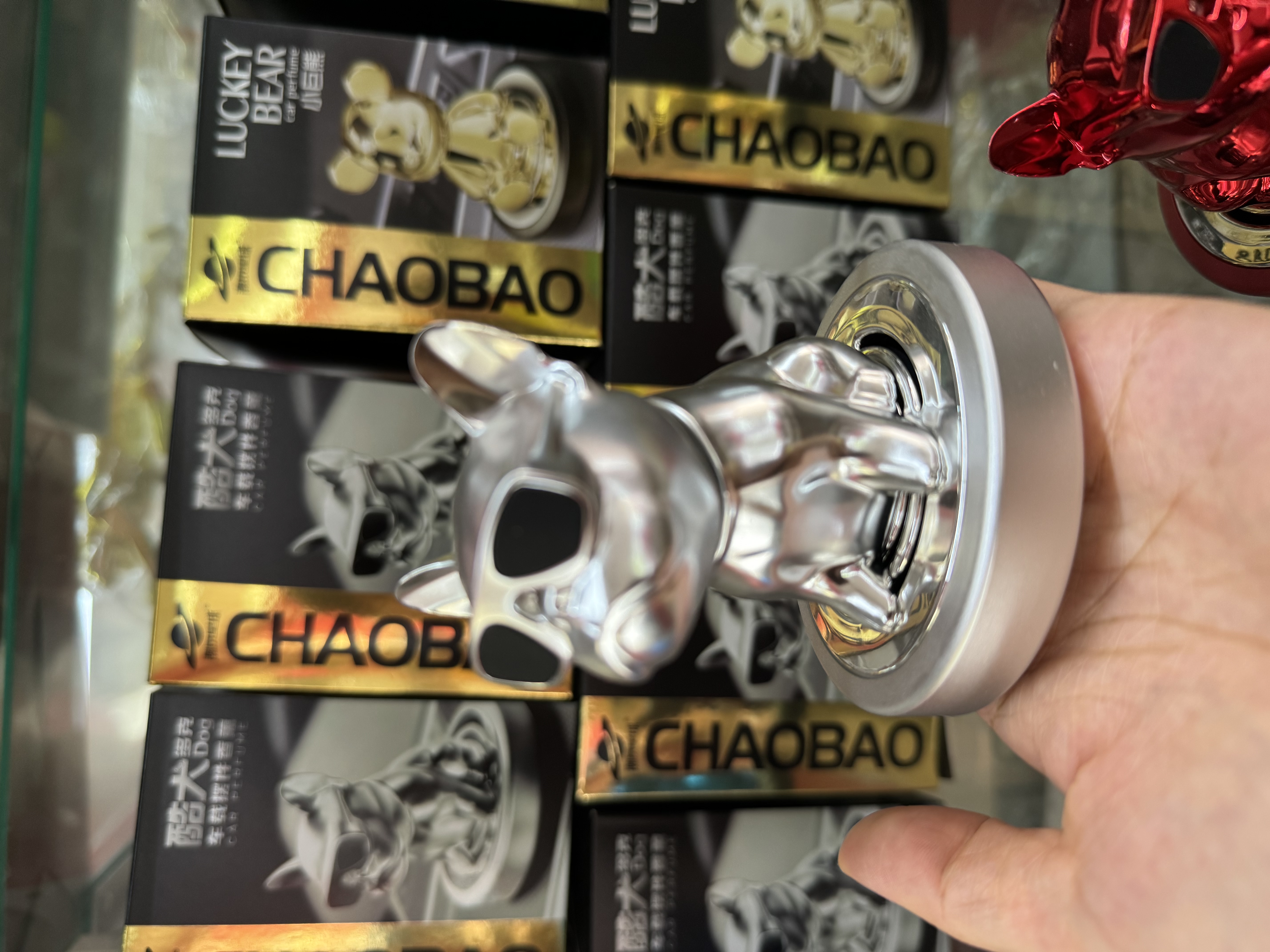 汽车摆件实物图