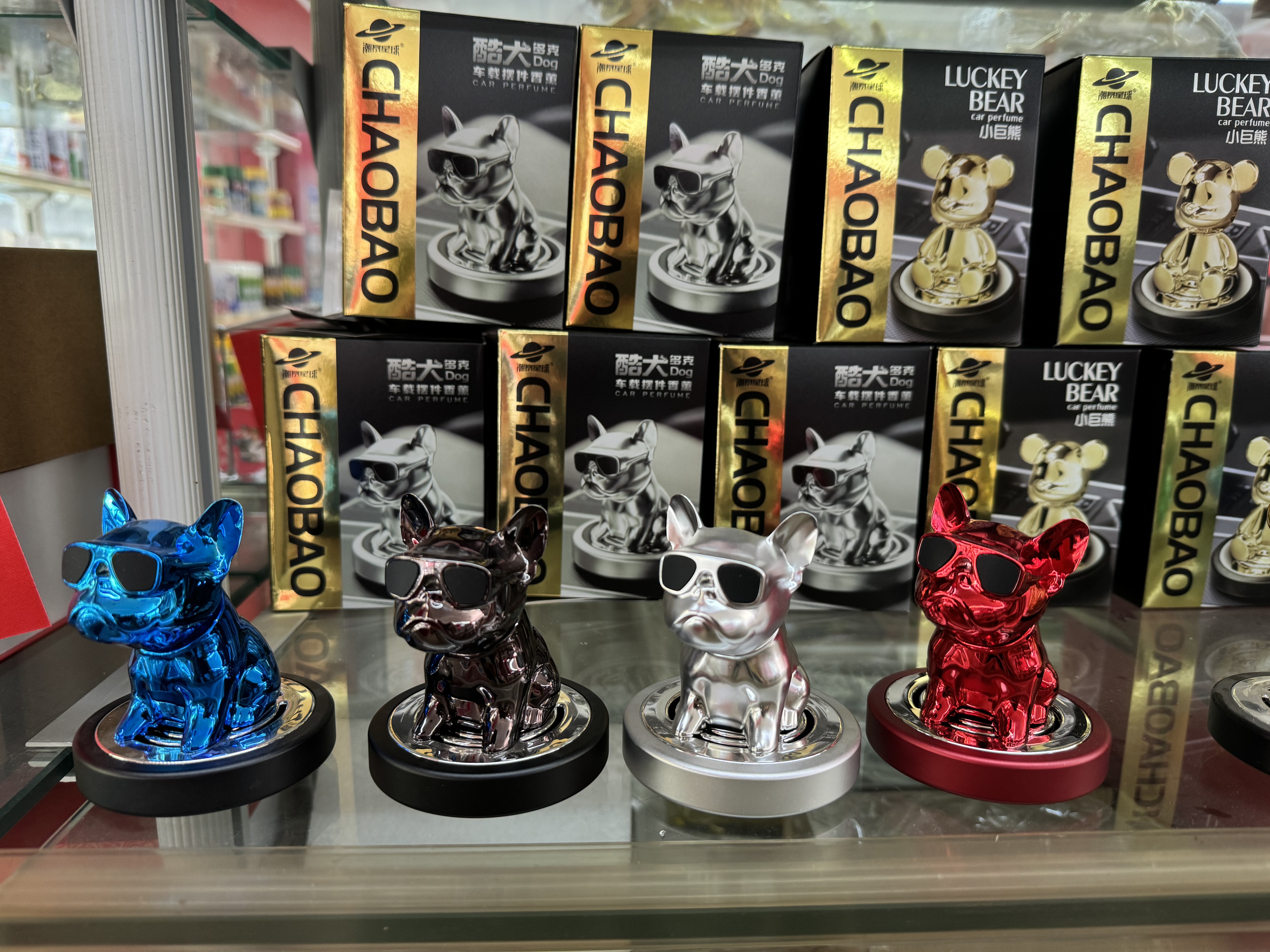 汽车摆件车载香薰摆件酷犬车载摆件汽车装饰合金摆件详情图8