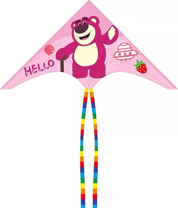 2025新品草原卡通风筝1.4米星戴路玲娜贝尔爱莎儿童易飞新款详情图2