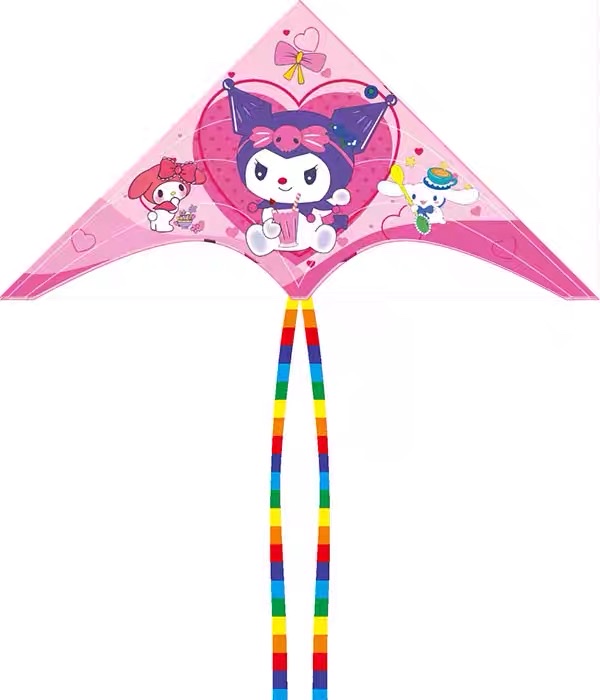 2025新品草原卡通风筝1.4米星戴路玲娜贝尔爱莎儿童易飞新款产品图