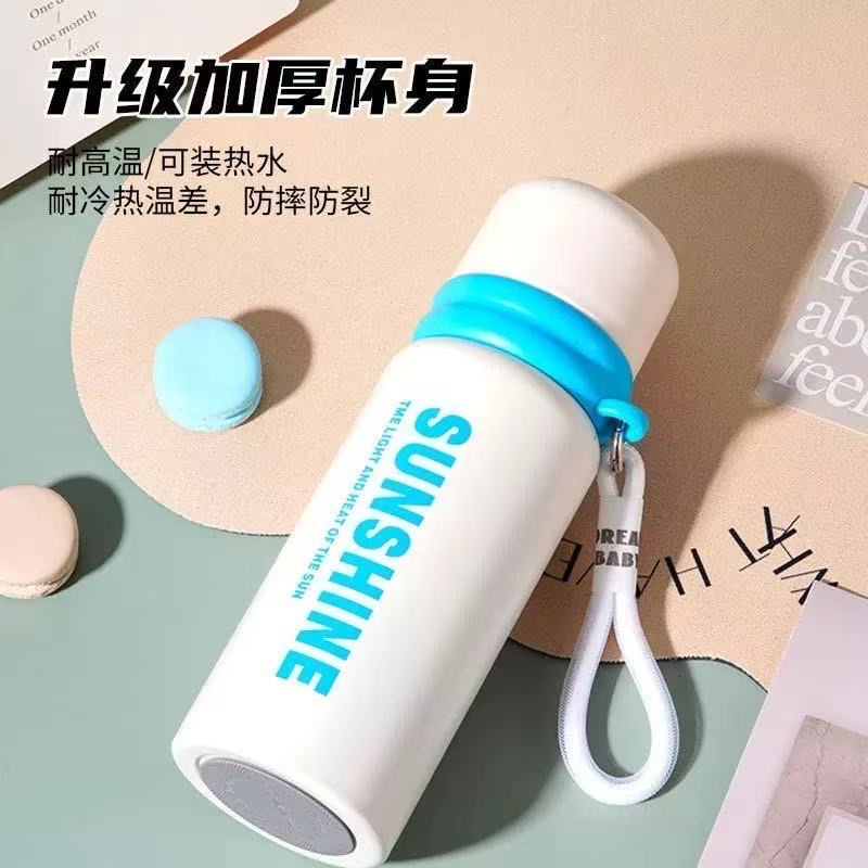 316 stainless steel insulated cup for girls, high appearance level, large capacity, simple and portable water cup for sports students and children, outdoor