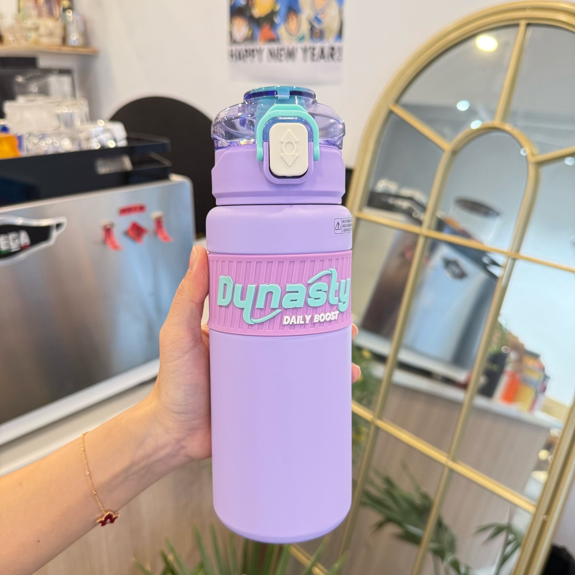 2025 High Appearance level Insulated Cup for Girls, large capacity, portable for both men and women, student casual cup, Double Drinking sports Straw cup full figure
