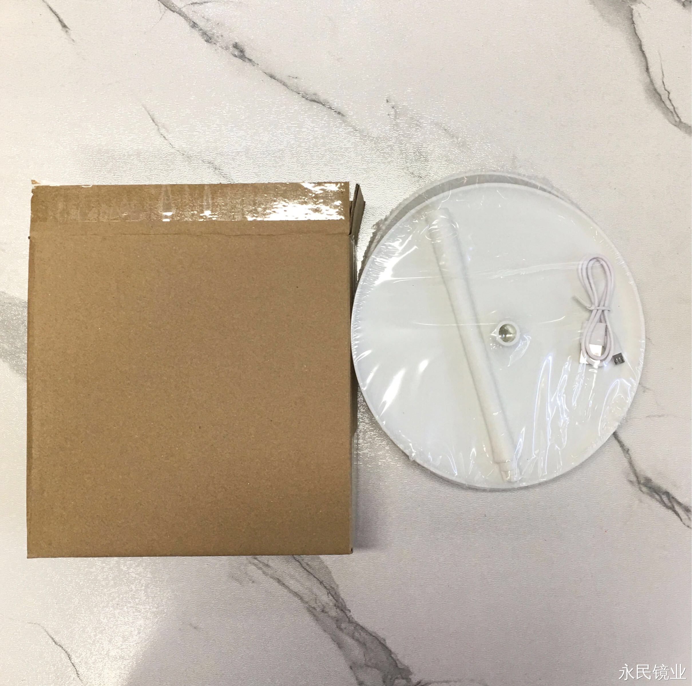 【永民镜业】LS003椭圆三色灯镜子 可家用使用详情图3