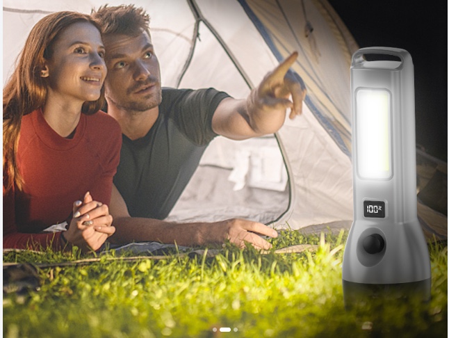 手电筒便携户外应急照明手电筒手电多功能迷你灯户外休闲产品图