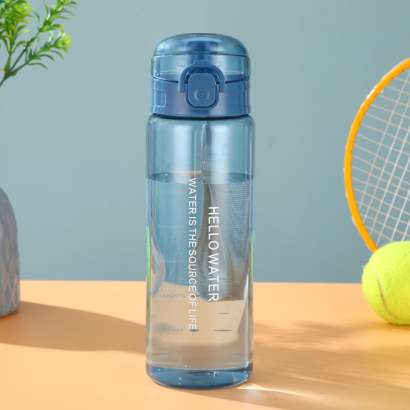 Male and female student anti-drop water cup, fitness large-capacity portable water bottle, high appearance level, portable leak-proof sports space cup, Tiger Fighter 780ML Item Picture