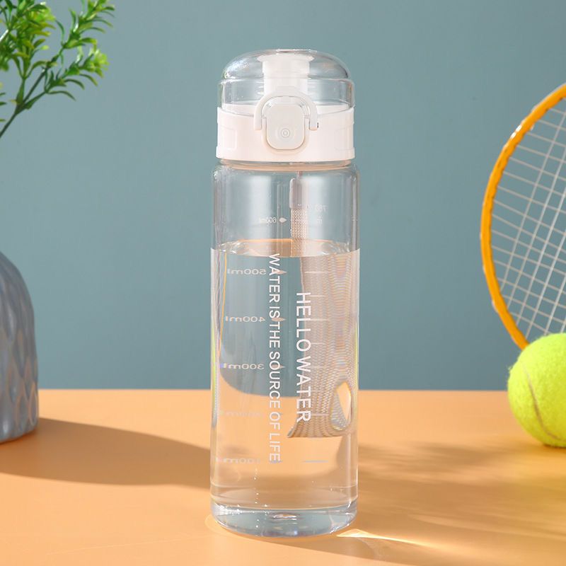 Male and female student anti-drop water cup, fitness large-capacity portable water bottle, high appearance level, portable leak-proof sports space cup, Tiger Fighter 780ML Specification drawing