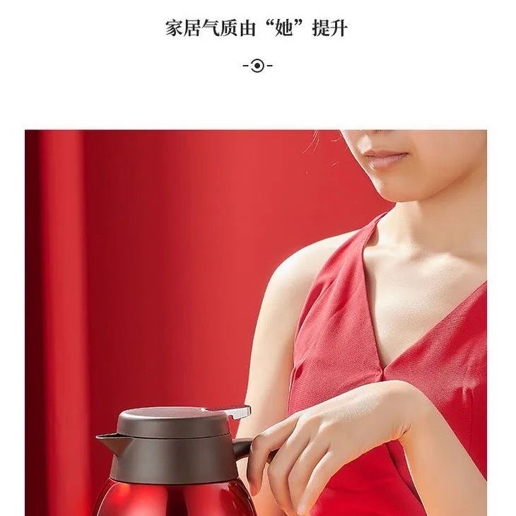 Enno 1600ML304 stainless steel insulated water bottle, household insulated water bottle, large capacity thermos, portable insulated water bottle Item Picture
